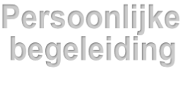 Persoonlijke  begeleiding